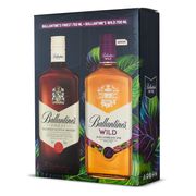 Pack Whisky Ballantine's Finest 40° 750 cc + Ballantine's Wild 30° 700 cc