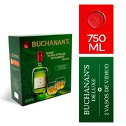 Pack Buchanan's 40° 750 cc + 2 Vasos