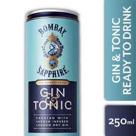 Gin Bombay Sapphire & Tonic 6.5° 250 cc