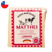 Queso Mantecoso Matthei Laminado 250 g