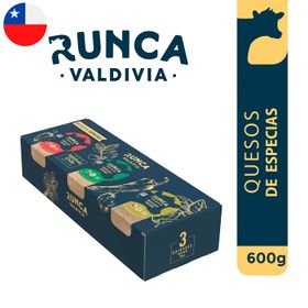 Tripack Queso Mantecoso Runca Valdivia 600 g