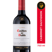 Vino Casillero del Diablo Reserva Cabernet Sauvignon 750 cc