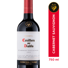 Vino Casillero del Diablo Cabernet Sauvignon 750 cc