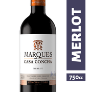 Vino Marques de Casa Concha Merlot 750 cc