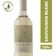 Vino Orgánico Adobe Reserva Sauvignon Blanc 750 cc