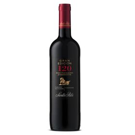 Vino Santa Rita Gran Edición 120 Cabernet Sauvignon Carmenere 700 cc