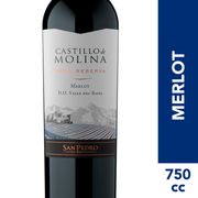 Vino Castillo de Molina Gran Reserva Merlot 750 cc