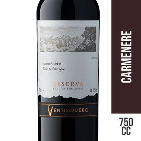 Vino Ventisquero Carmenere Reserva 750 cc