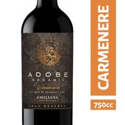 Vino Orgánico Adobe Gran Reserva Carmenere 750 cc