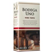 Vino Bodega Uno Tinto Caja 2 L