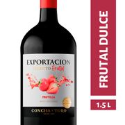 Cóctel de Vino Exportación Selecto Frutal Frutilla Tinto 1.5 L