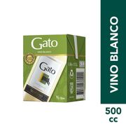 Vino Gato Blanco Caja 500 cc