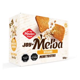Mini Tostadas Van Der Meulen Melba Con Sésamo 100 g