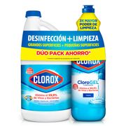 Pack Clorox 2 L + Cloro Gel 900 g