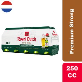 Pack 10 un. Cerveza Royal Dutch Premium Strong 8.5° 250 cc