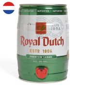 Cerveza Royal Dutch Lager 5° Barril 5 L