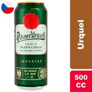 Cerveza Urquel Lager 4.4° 500 cc