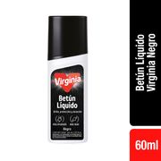 Betún Líquido Calzado Virginia Negro 60 ml