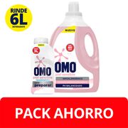 Detergente Omo Piel Sensible 500 ml + Omo 3L