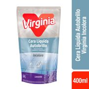 Cera Líquida Virginia Autobrillo Incolora 400 ml