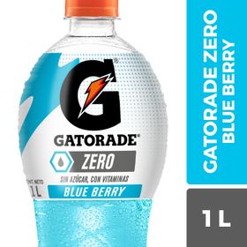 Bebida Isotónica Gatorade Blue Berry Zero 1 L