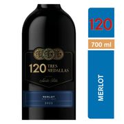 Vino Santa Rita 120 3 Medallas Merlot 700 cc