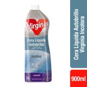 Cera Líquida Virginia Autobrillo Incolora 900 ml