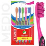 Cepillo de Dientes Colgate Colors Collection 5 un.