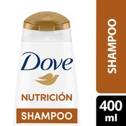 Shampoo Dove Óleo Nutrición 400 ml