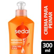 Crema Para Peinar Sedal Restauración Instantánea 300 ml