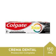 Pasta Dental Colgate Total 12 Carbón 197 g