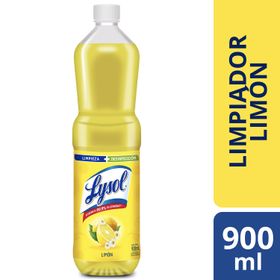 Limpiador Desinfectante Lysol Limón 900 ml