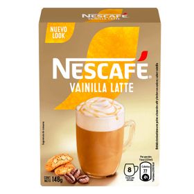 Café Nescafé Vainilla Latte 148g (8 un. x 18.5 g)