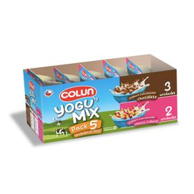 Pack Yogurt con Cereal Colun Yogu Mix 140g 5 un.