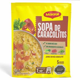 Sopa Maggi Caracolitos 76 g