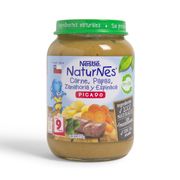 Picado Naturnes Carne Papas Zanahoria y Espinaca 215g