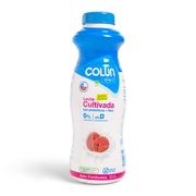 Leche Cultivada Colun Light 0% + Fibra Frambuesa 1 L