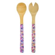 Set Cucharas Ensalada Bamboo Alicia