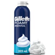 Espuma de Afeitar Gillette Foamy Mentol 322 ml