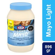 Mayonesa Kraft Real Mayo Light Pote 896 g