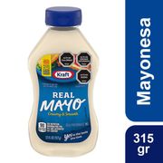 Mayonesa Kraft Real Mayo Regular Squeeze 315 g