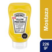 Mostaza Heinz Yellow Mustard Regular Squeeze 226 g