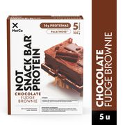 Barra de proteína NotSnack Bar Chocolate Fudge Brownie 45 g 5 un.