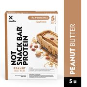 Barra de proteína NotSnack Bar Peanut Butter 45 g 5 un.