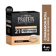 Barra Proteína Wild Protein Pro Cinnamon Roll 4 un.