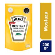 Mostaza Heinz Yellow Mustard Regular Doypack 200 g