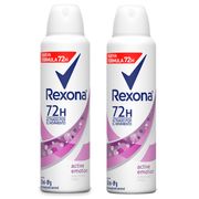 Desodorante Spray Rexona Active Emotion 90 g 2 un.