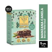 Barra Cereal Wild Soul Bar Manzana Canela 35 g 5 un.