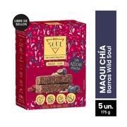 Barra Cereal Wild Soul Bar Maqui Chía 35 g 5 un.