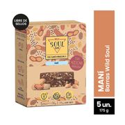 Barra Cereal Wild Soul Bar Maní 35 g 5 un.